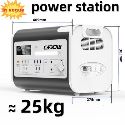 Personalização Potência máxima 4400W Central de energia solar Portátil durável de alta potência