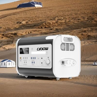 Personalização Potência máxima 4400W Central de energia solar Portátil durável de alta potência