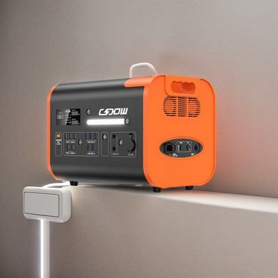 Estação de energia solar portátil 2000W 2200W Grande capacidade para carregamento de viagens ao ar livre