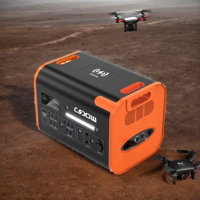Estação de energia solar portátil 2000W 2200W Grande capacidade para carregamento de viagens ao ar livre