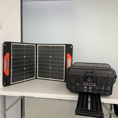 Estação de energia portátil com capacidade nominal de 3840wh e carga de painéis solares de 4000W