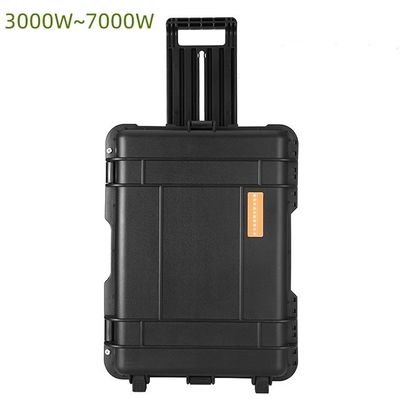 AC Pure Sine Wave 6000W Estação de energia portátil para acampamento e alimentação de emergência