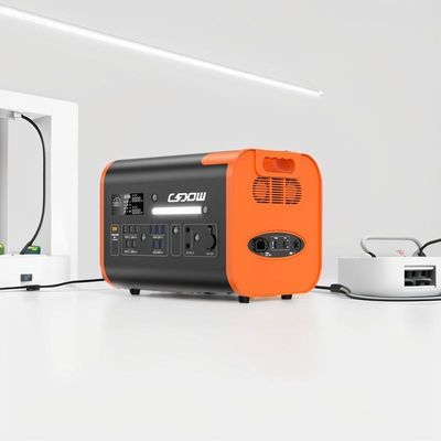 Conjunto de inversor de bateria de lítio de emergência/viagem para alimentação portátil