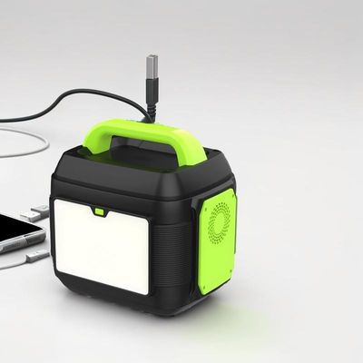 Gerador solar portátil de 600W para acampamento e espera ao ar livre com ecrã LCD revelador