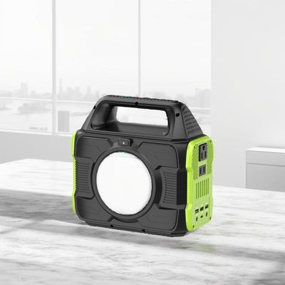 Estação de energia portátil 200W Litio AC DC Bateria de saída USB Gerador de energia solar