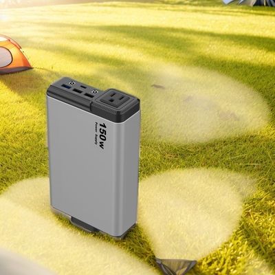 Gerador de energia solar portátil reciclável AC 150W 2200W DC Saídas USB