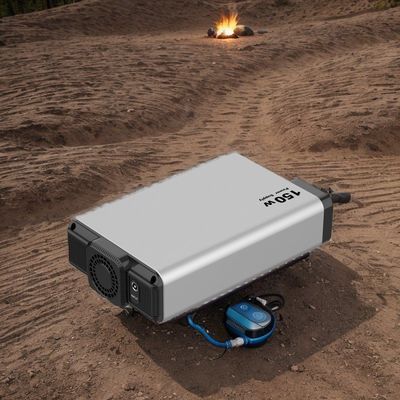 Home Emergência Compacto Gerador Solar 150W Estação de Energia de Lítio Portátil