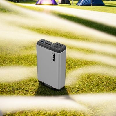Home Emergência Compacto Gerador Solar 150W Estação de Energia de Lítio Portátil