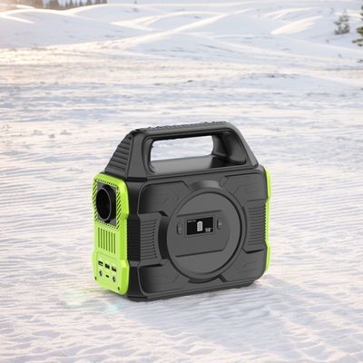 Estação de carregamento rápido portátil de 110V 300W com ecrã LCD e capacidade de bateria de 8000mAh