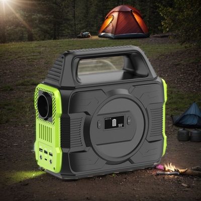 Estação de carregamento rápido portátil de 110V 300W com ecrã LCD e capacidade de bateria de 8000mAh