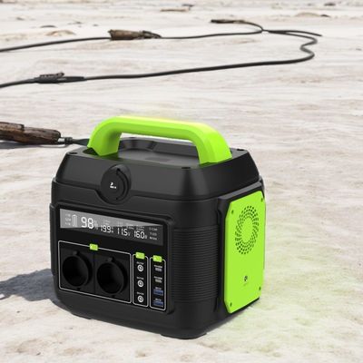 Estação de carga rápida portátil de 600W/160000mAh 110V AC/DC/USB/Type-C Outdoor Output Power Bank