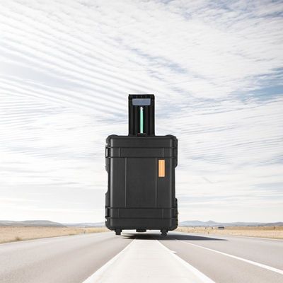 Todas as marcas compatíveis 3000wh LiFePO4 Bateria de lítio Armazenamento de energia Fornecimento de energia com roda de vara de puxar Design fácil