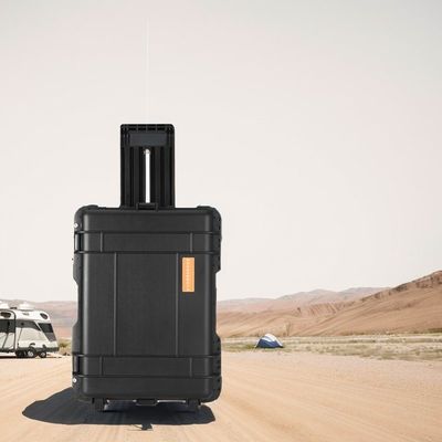 Todas as marcas compatíveis 3000wh LiFePO4 Bateria de lítio Armazenamento de energia Fornecimento de energia com roda de vara de puxar Design fácil