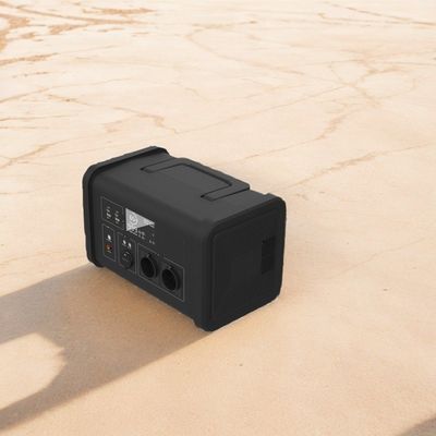 Estação elétrica portátil de células solares LiFePO4 de 230 V 700 W leve para emergências ao ar livre