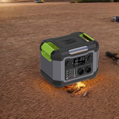 Gerador solar sem fio para uso exterior e doméstico 1200W AC Output 230V Estação de energia portátil