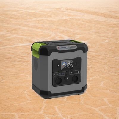 2000W 1680Wh LiFePO4 Bateria Gerador de armazenamento de energia solar para SOS de emergência ao ar livre