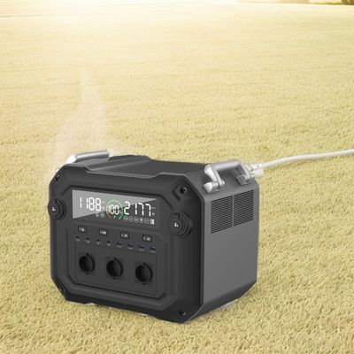 Gerador solar de proteção múltipla de 2500W 110V 120V para carregamento móvel de alta potência