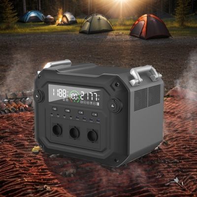 Un38.3/MSDS Autenticação 2500W 2340wh Central de Energia Portátil para Transportes Terrestres e Marítimos