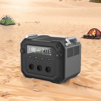 Gerador solar portátil de 2500W A sua fonte de energia versátil para viagens e emergências