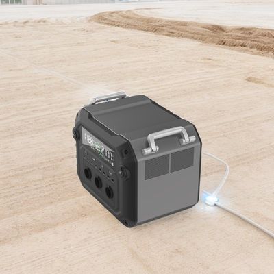 Gerador solar portátil de 2500W A sua fonte de energia versátil para viagens e emergências