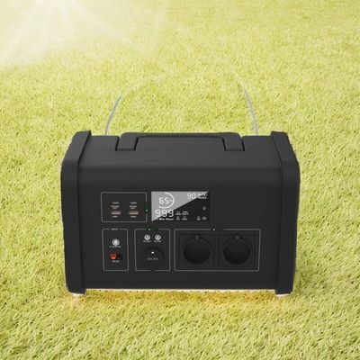 700W AC Output Reserva de energia de emergência Entrada solar Estação de energia de armazenamento de energia portátil