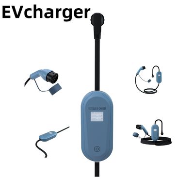 Estação de carregamento de energia elétrica portátil azul 3.5kw Carregador de energia elétrica móvel para uso na estrada