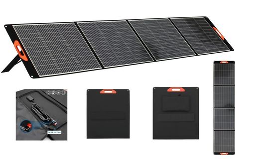 Módulo fotovoltaico de silício monocristalino 100W 200W 300W Painéis solares governamentais