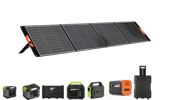 Módulo fotovoltaico de silício monocristalino 100W 200W 300W Painéis solares governamentais