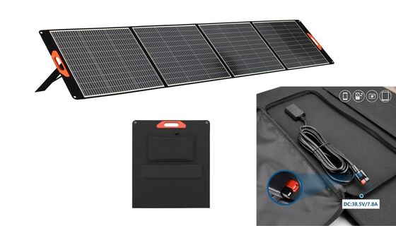 Módulo fotovoltaico de silício monocristalino 100W 200W 300W Painéis solares governamentais