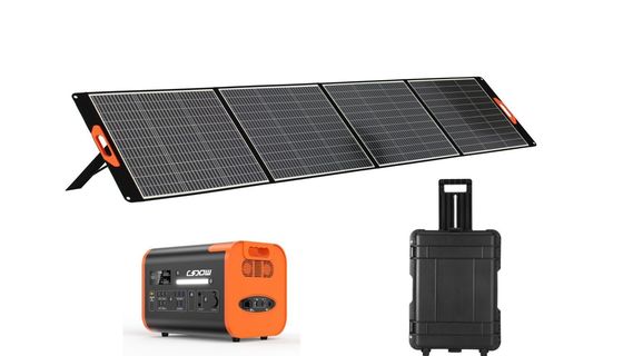 Black Power painéis solares 400W Outdoor Doméstico painéis solares dobráveis