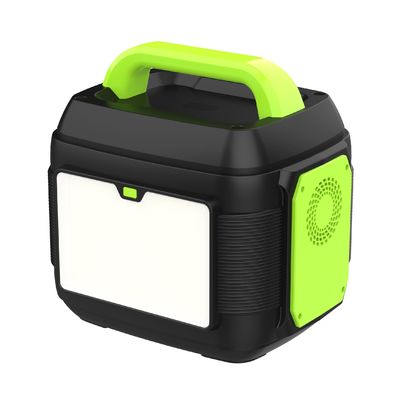 Estação de energia de emergência portátil de 600W com ecrã LCD e bateria de lítio
