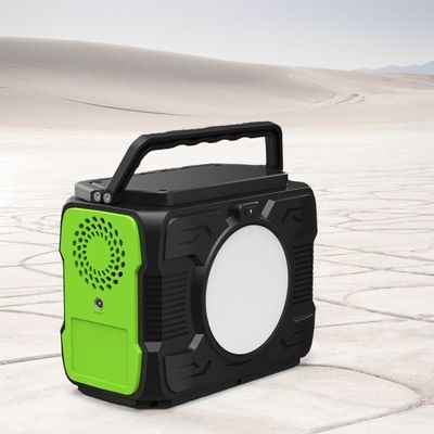 Estação de energia portátil de 200W para bateria de lítio solar Carregamento de telefone celular em casa de emergência