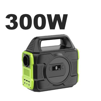 Estação de energia portátil de 300 W Bateria de polímero Carregador solar Fornecedor de energia para todas as marcas