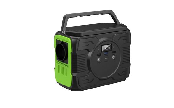 Tipo C Input/Output 5V/2.4A Gerador solar portátil de 200 W com saída AC de onda modificada