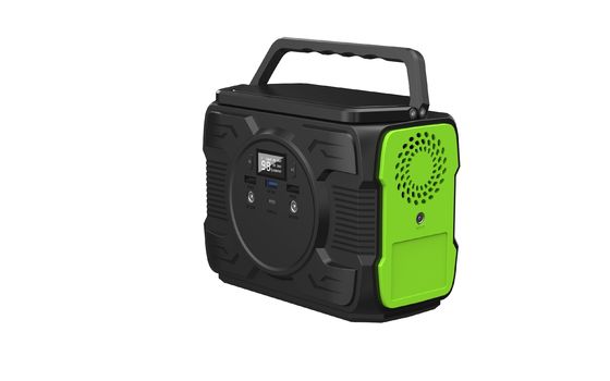 Tipo C Input/Output 5V/2.4A Gerador solar portátil de 200 W com saída AC de onda modificada