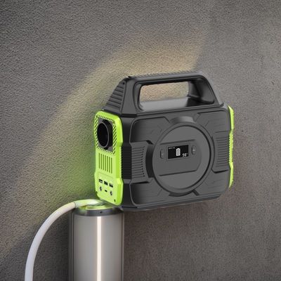 Pequeno gerador solar de bateria de lítio de 300 W Estação de energia portátil para emergência ao ar livre