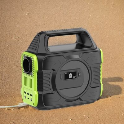 Pequeno gerador solar de bateria de lítio de 300 W Estação de energia portátil para emergência ao ar livre