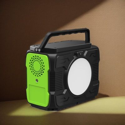 Fornecimento de energia de emergência externo de 200W com bateria de lítio ternar e projeto de farol