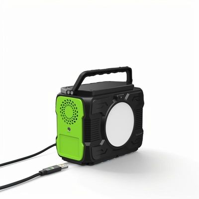 Fornecimento de energia de emergência externo de 200W com bateria de lítio ternar e projeto de farol