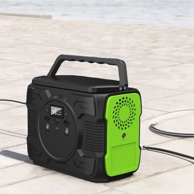 Estação de energia portátil de 200W Armazenamento de energia solar ao ar livre com saída de CA de onda modificada