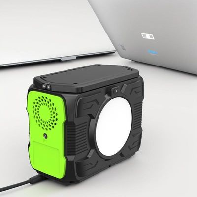 Estação de energia de acampamento portátil de 200W de potência de lítio AC DC para acampamento ao ar livre de emergência