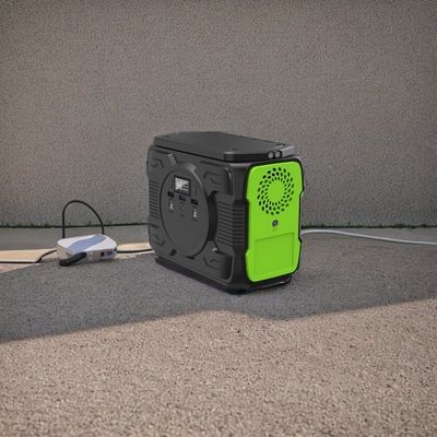 Gerador de energia portátil de armazenamento de energia 220V 200W para estação de carregamento de drones RV de varanda