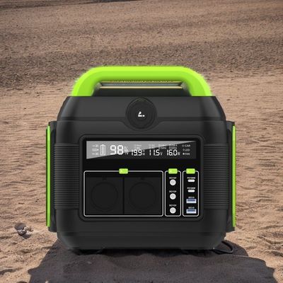 Estação de energia móvel portátil de 600 W para atividades ao ar livre e situações de emergência