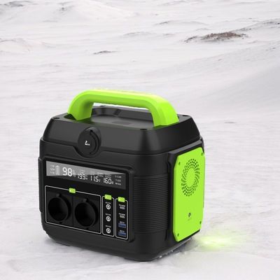 Estação de energia de armazenamento de energia portátil para acampamento ao ar livre 600W AC Customização de saída