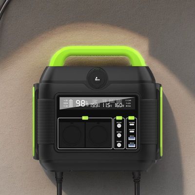 600W 576wh Gerador de energia solar para casa 110V 220V 6kg Estação de energia portátil ao ar livre