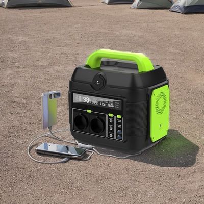 600W 576wh Gerador de energia solar para casa 110V 220V 6kg Estação de energia portátil ao ar livre