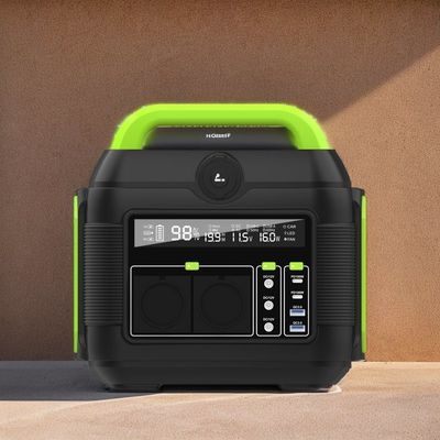 MPPT 110V/220V 600W Bateria de lítio Estação de energia solar portátil para acampamento