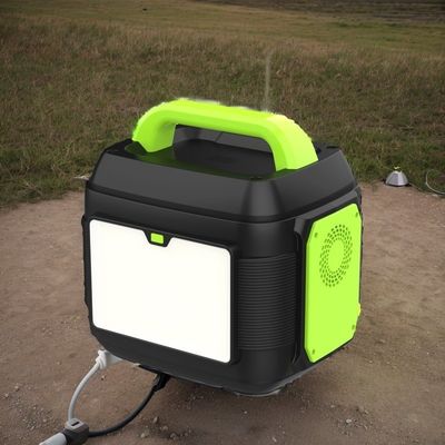 Gerador de emergência portátil de alta potência de 600W reciclável para carregamento exterior e doméstico