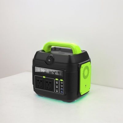 Gerador de emergência portátil de alta potência de 600W reciclável para carregamento exterior e doméstico