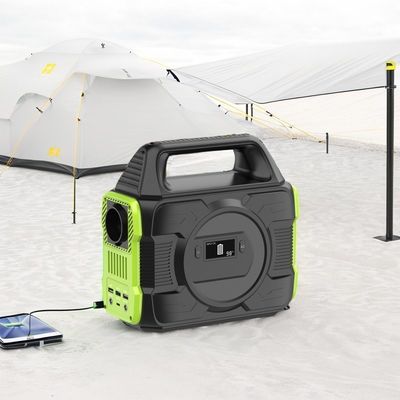 Armazenamento de energia renovável Gerador portátil de 300W para acampamento ao ar livre e carregamento de drones